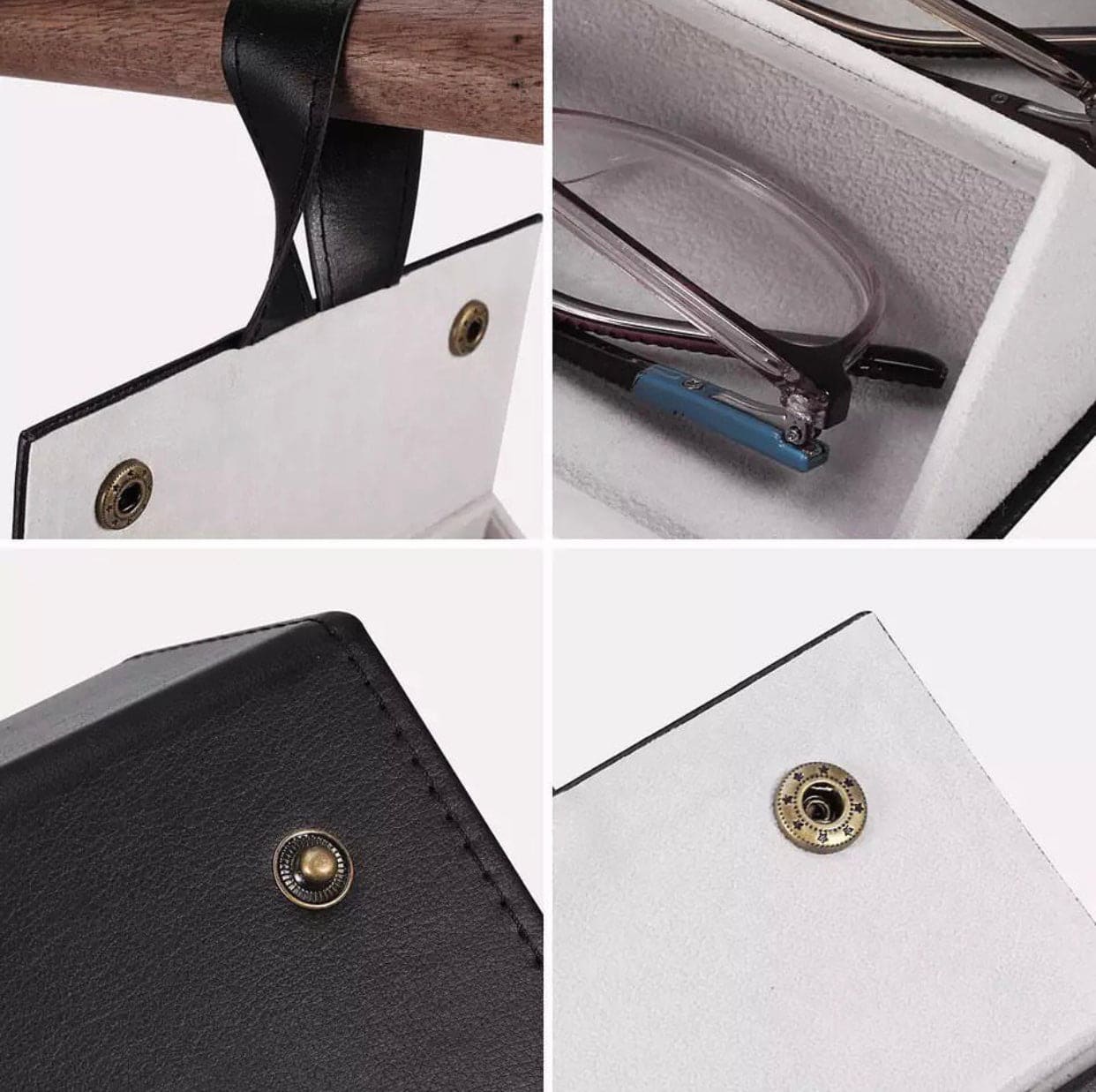 5 Slot Foldable Multiple PU Leather Sunglasses/Eyeglasses Travel Organizer Case, Multiple Eyeglasses Display Storage Box Box for Men Womeno 5 Slot Foldable Multiple PU Leather Sunglasses/Eyeglasses Travel Organizer Case, Multiple Eyeglasses Display Storage Box Box for Men Womeno